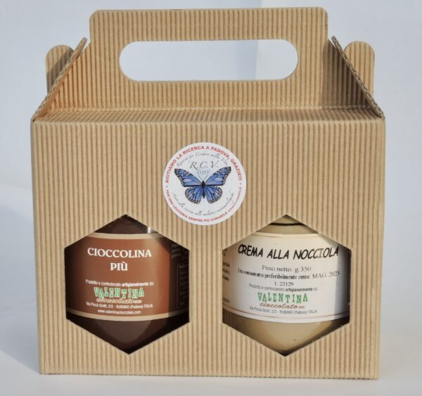 Confezione regalo creme spalmabili | Valentina Cioccolato