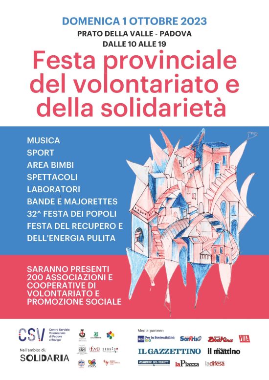 Volantino festa provinciale volontariato Padova DEF